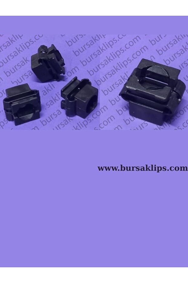 6113- مشبك غطاء حماية المحرك لسيارات فولكس فاجن باسات وأودي A3-A4-A80 (5 قطع)