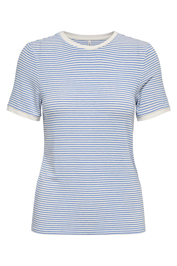 Onltine Striped Fitted Crew Neck t Shirt t Shirt 15315406