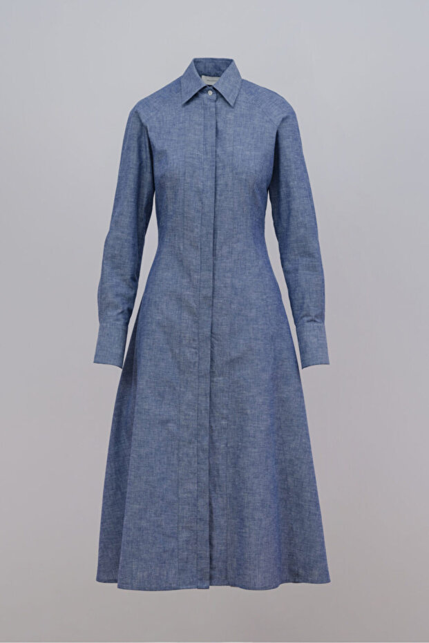 Rochie Alba Albastru - 1