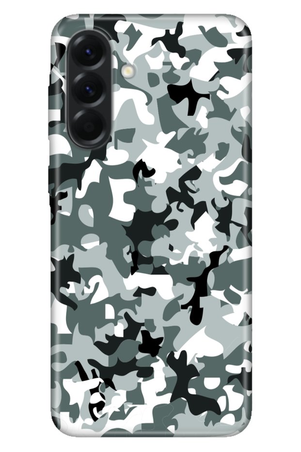 حافظة متوافقة مع هاتف Galaxy A57 (SM-A576B) منقوش غطاء سيليكون مطبوع مموه