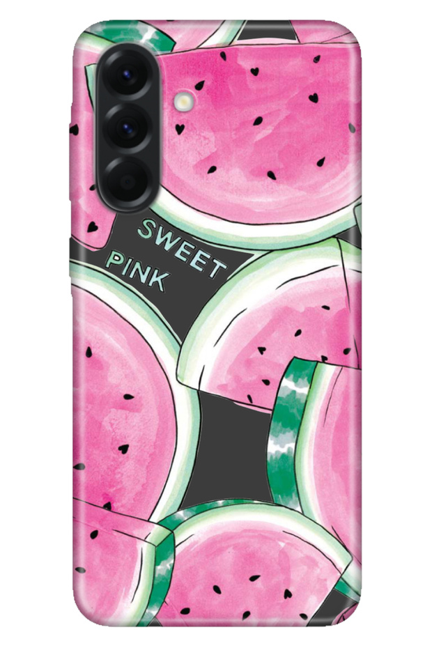 Galaxy A57 (Sm-A576B) Compatible Case Decorative Silicone Printed Cover Watermelon Patterns