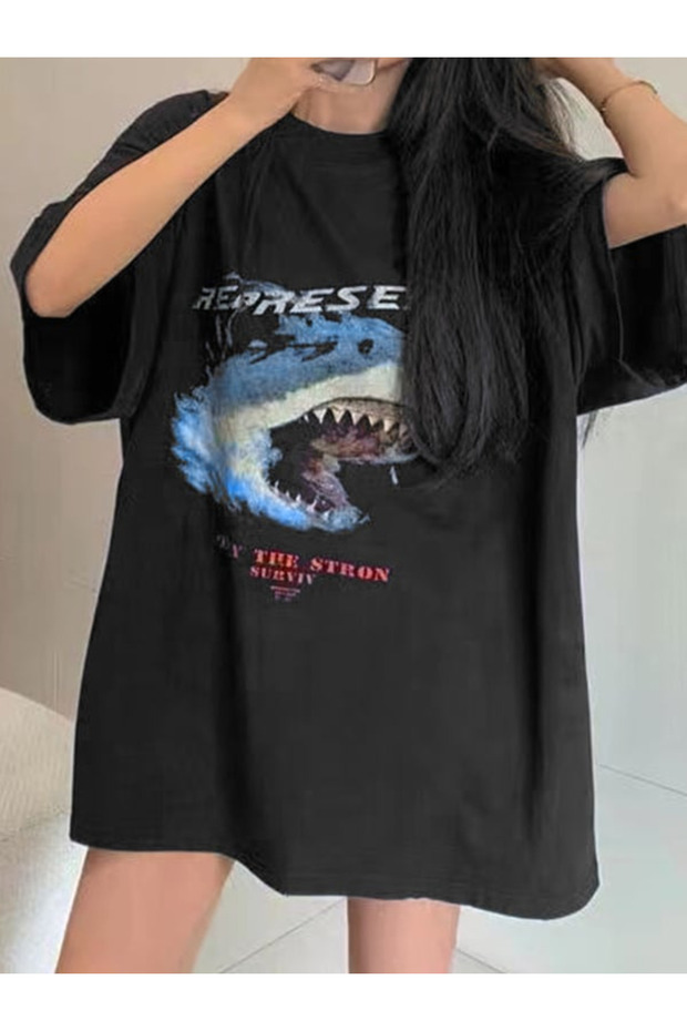 Vintage Animal Oversize Unisex T-shirt