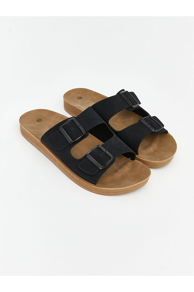 Nevavm Double-Striped Men's Slippers with a Difference