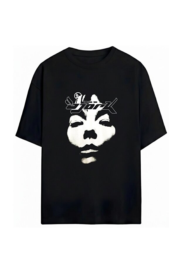 Björk Unisex Oversized 100% Cotton Pack T-Shirt