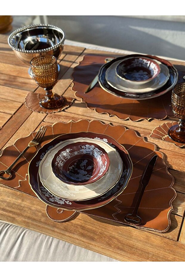 Monarch 2li Deri Amerikan Servis Taba - 3