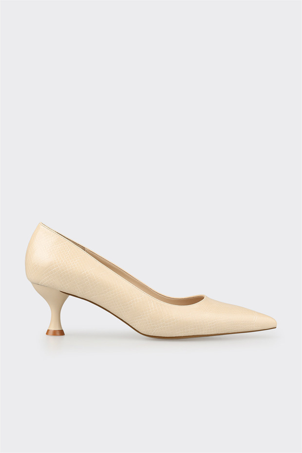 Bej Kadın Stiletto