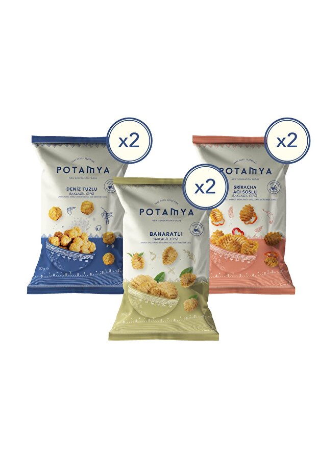 Zeytinyağlı Baklagil Cips Seti-2 - 1