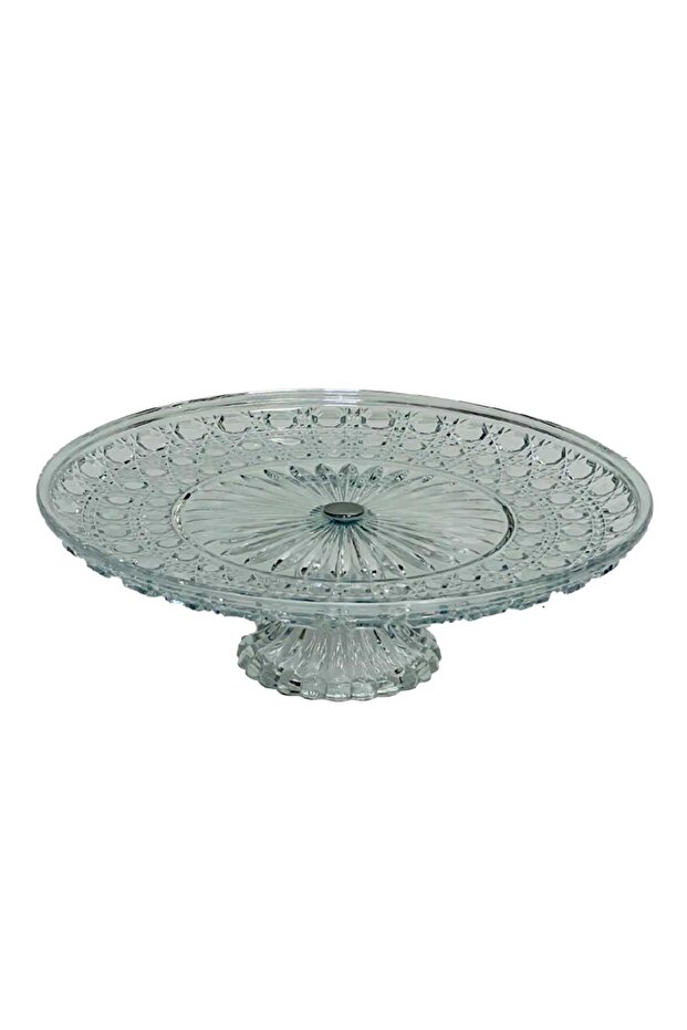 Plastic Footed Cake Tray