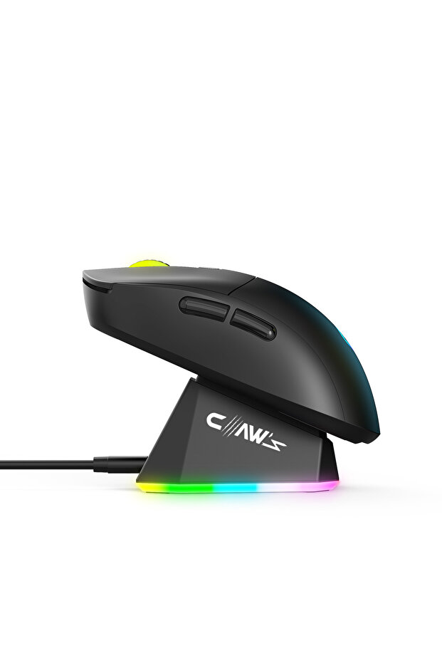 Banza 24000 Dpi Tri-Mode Kablosuz PAW3311 sensör Makro Yazılımlı Gaming Mouse - 4