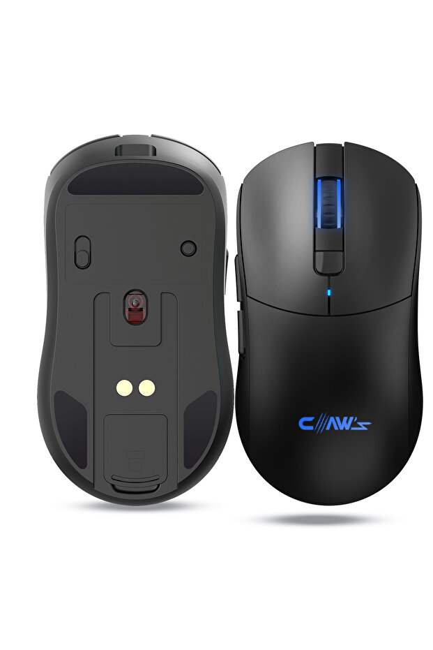 Banza 24000 Dpi Tri-Mode Kablosuz PAW3311 sensör Makro Yazılımlı Gaming Mouse - 7