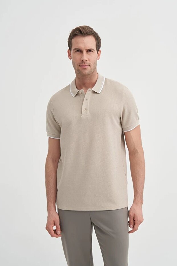 Men's T-Shirt 42470 Beige