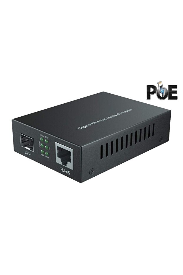 Dmc-805P 10/100/1000Base-T Gigabit Poe+ Twisted-Pair to Sfp (Mini Gbic) Slot Media Converter