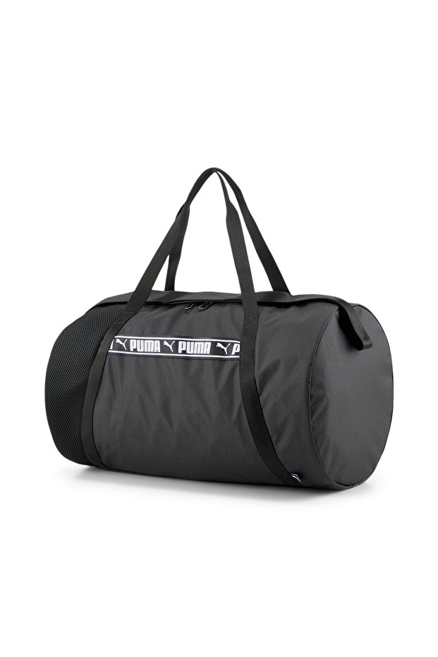 Womens Active Training Essentials Barrel Bag - Black