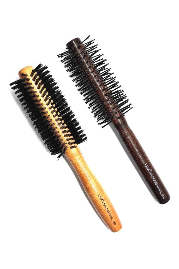 Liva Professional and Blow-Dry Brush Set of 2 350 and 506