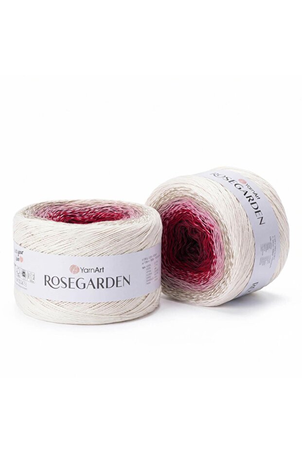 Rosegarden - Embroidered Hand Knitting Yarn Embroidered-342