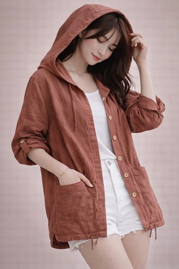 Kadın Müslin Ceket TR3435 - 1