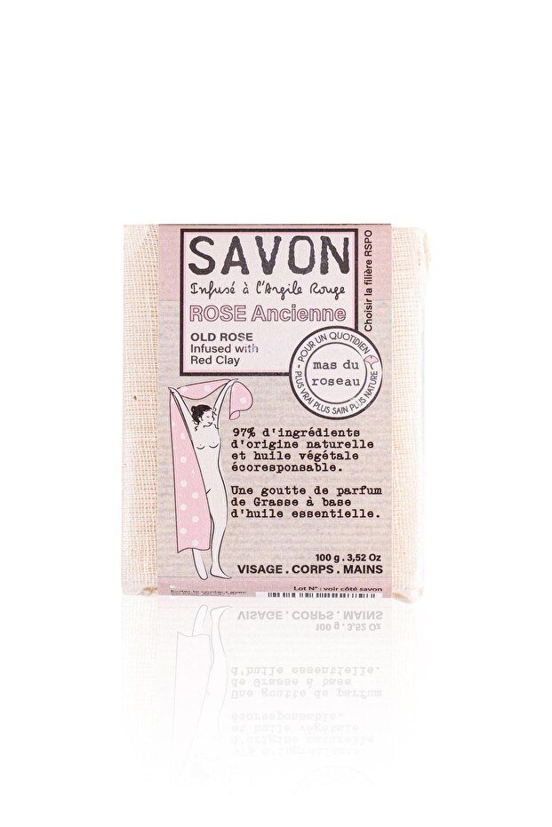 Rose Scented Herbal Soap 100 Gr