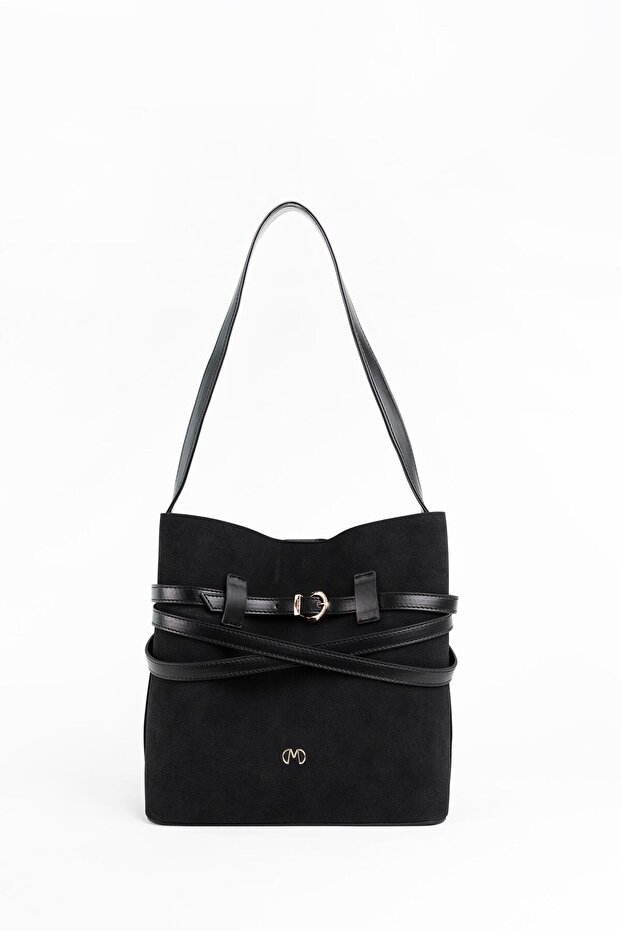 Selena Black Woman Shoulder Bag