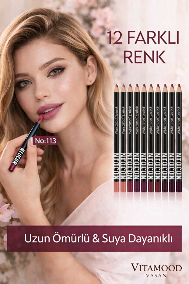 Rose Ultra Oily Lip Pencils