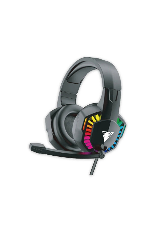 سماعة رأس للألعاب GH270 بأسلاك تغطي الأذن مع إضاءة RGB