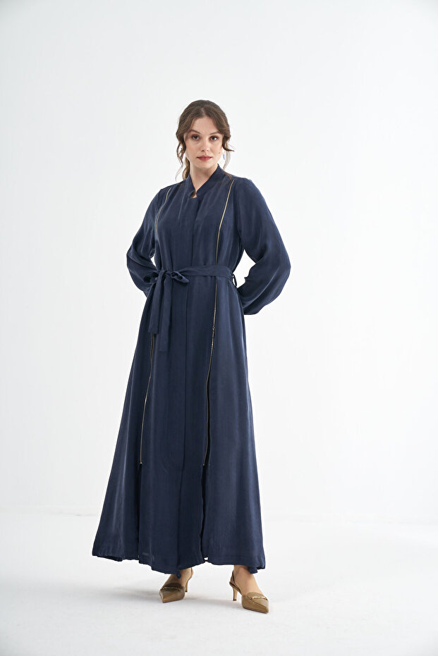 Fermuar Detaylı Pardesü - 4