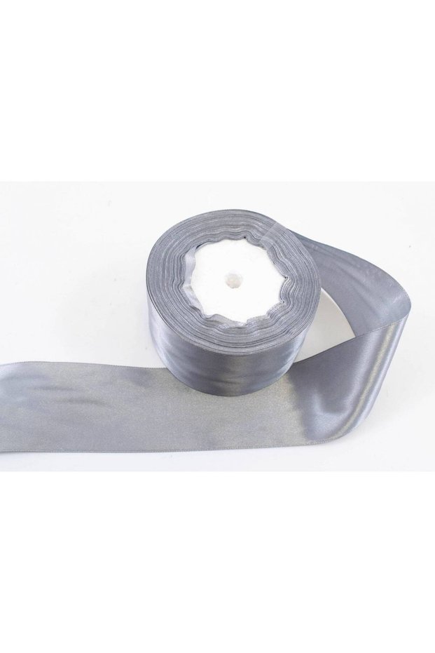 Satin Ribbon 5cm/22m Light Grey 059