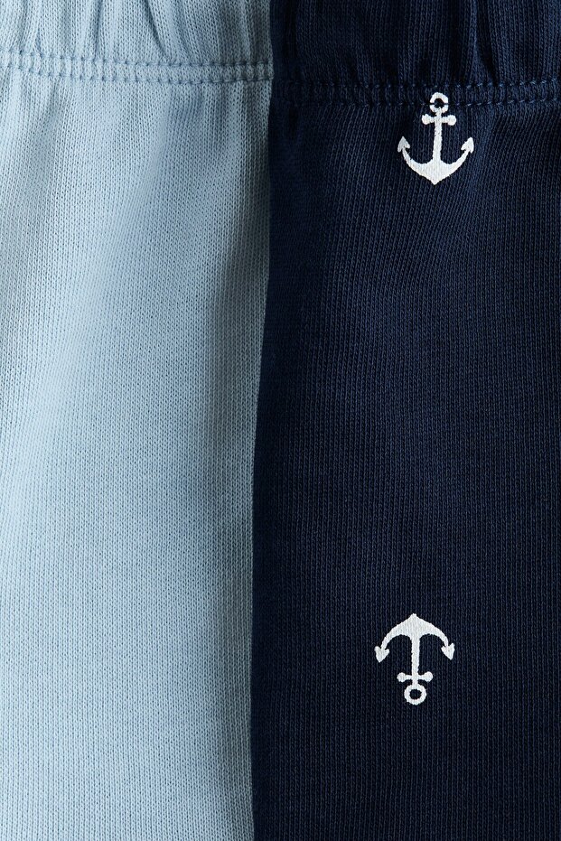 2'li Sweatshirt Şort - 2