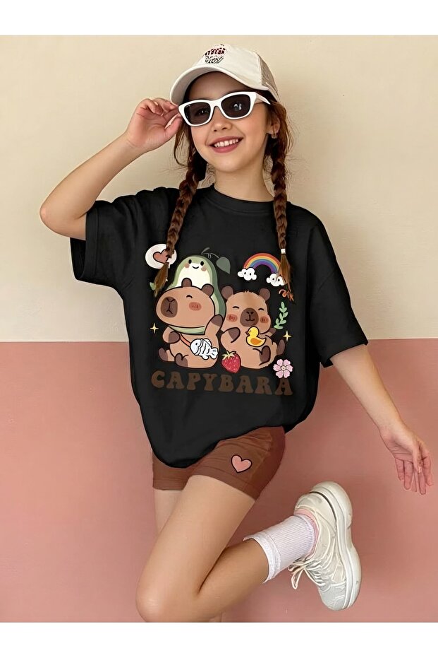 Capibara Unisex Children's T-Shirt 3Gh5