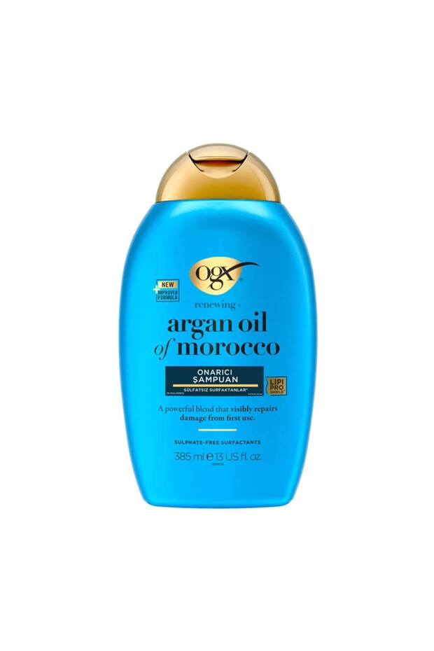 Argan Oil of Morocco Moisturizing Shampoo 385 ml Sulfate-Free Repairing Care
