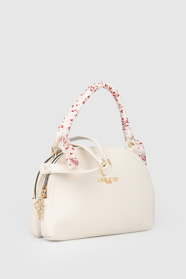 La'Graccio Paris Women's Joyn Scarf Strap Bag