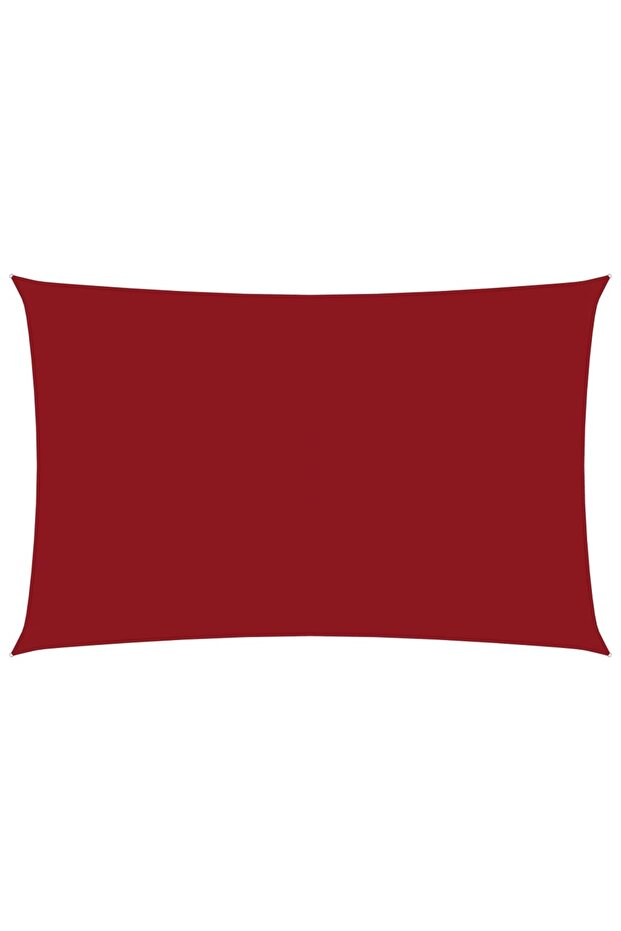 Sunshade, red, 2x5 m, oxford fabric, rectangular - 1
