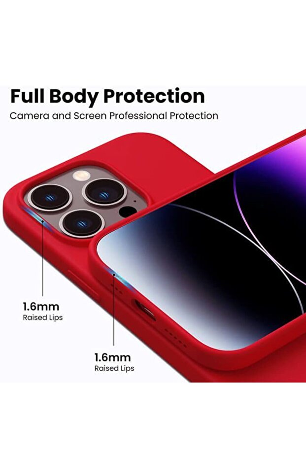 Θήκη Orso Cloud Red iPhone 14 Pro Max - 3