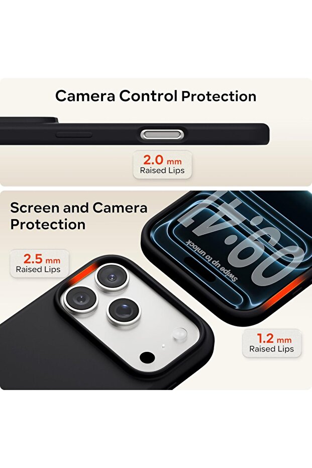 Θήκη Cloud Magsafe Black iPhone 17 Pro Max - 3