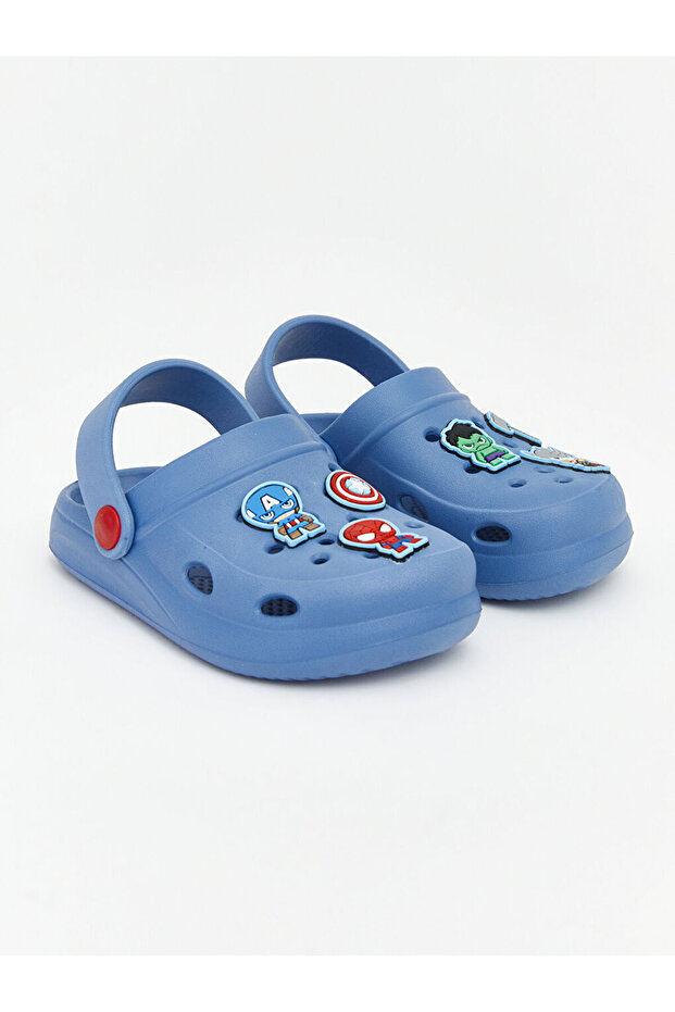 Blue Spider-Man Printed Baby Boy Sandals