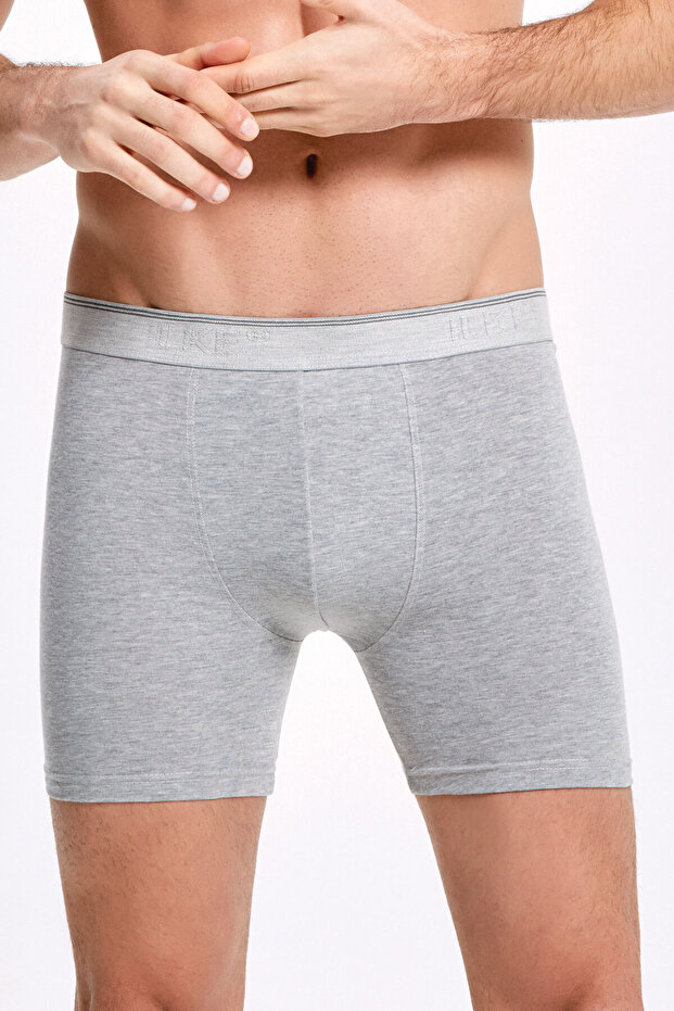 Men's Cotton Stretch Fabric Long Boxer Set in Box of 6