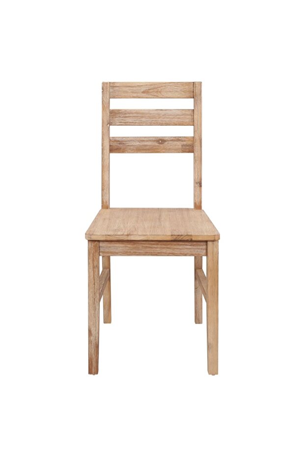 Kitchen chairs, 6 pcs., solid acacia wood - 3