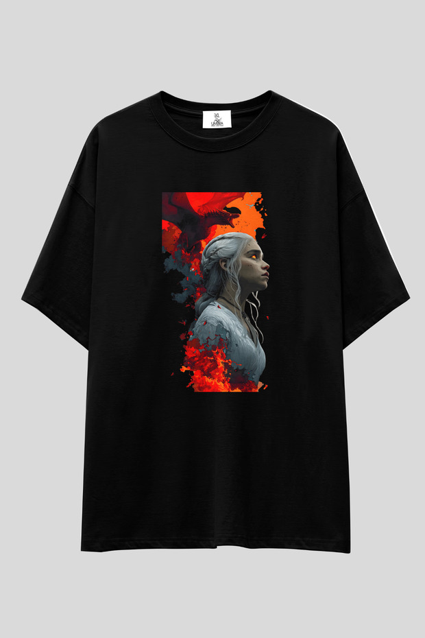 Game of Thrones T-Shirt | Unisex 100% Cotton Black & White Printed Custom Design Tee