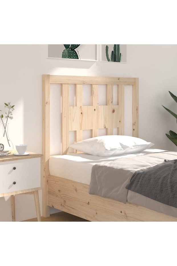 Bedside table, 96x4x100 cm, solid pine wood