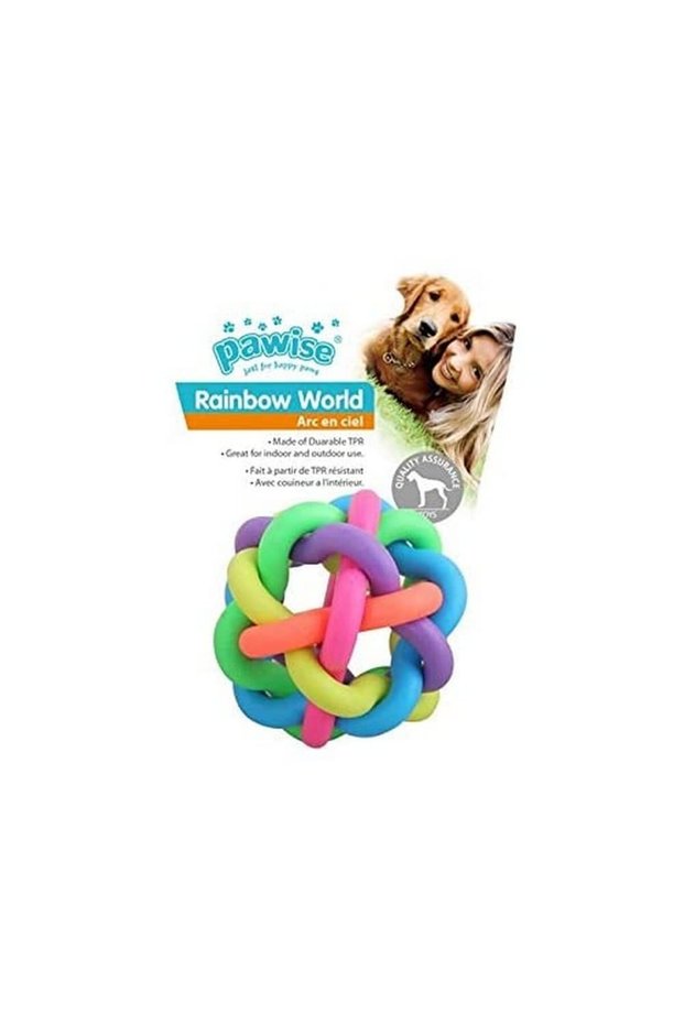 Rainbow World Knitting Ball Ø 7.5 cm