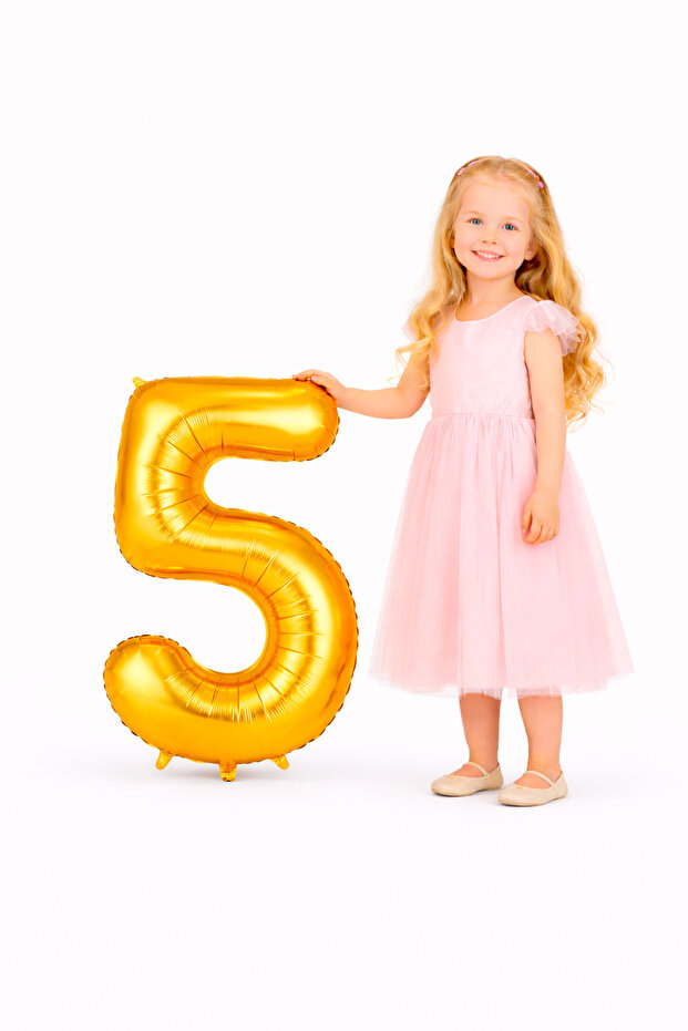 Foil Number Balloon 5 Number 76 cm 34 Inch