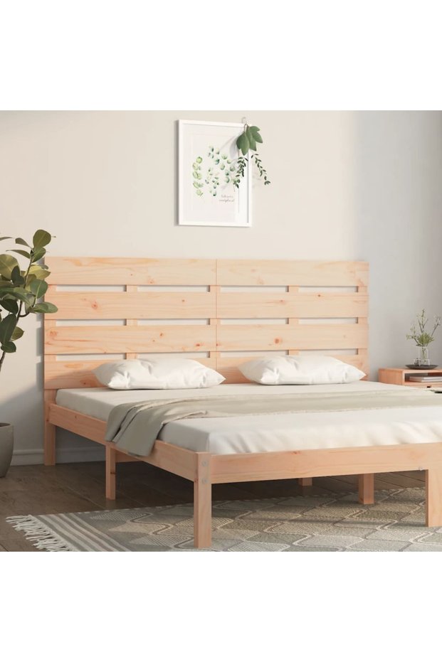 Bedside table, 120x3x80 cm, solid pine wood