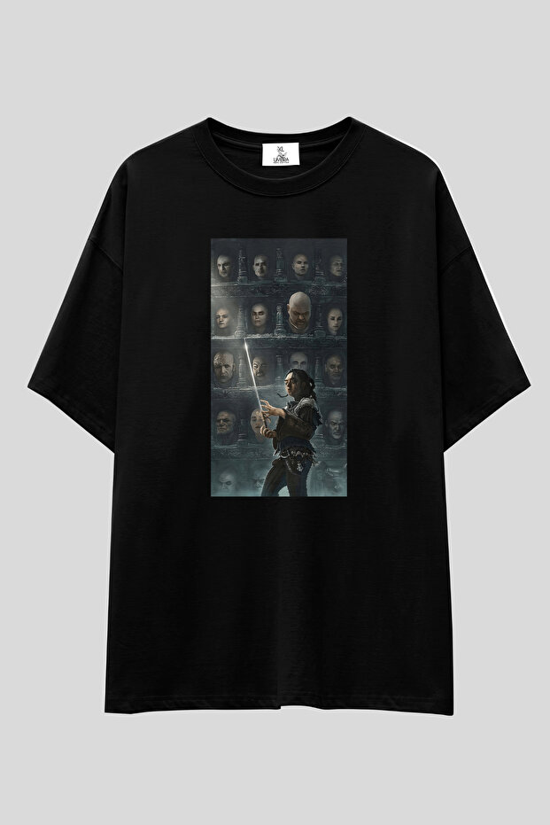 Game of Thrones T-Shirt | Unisex 100% Cotton Black & White Printed Custom Design Tee