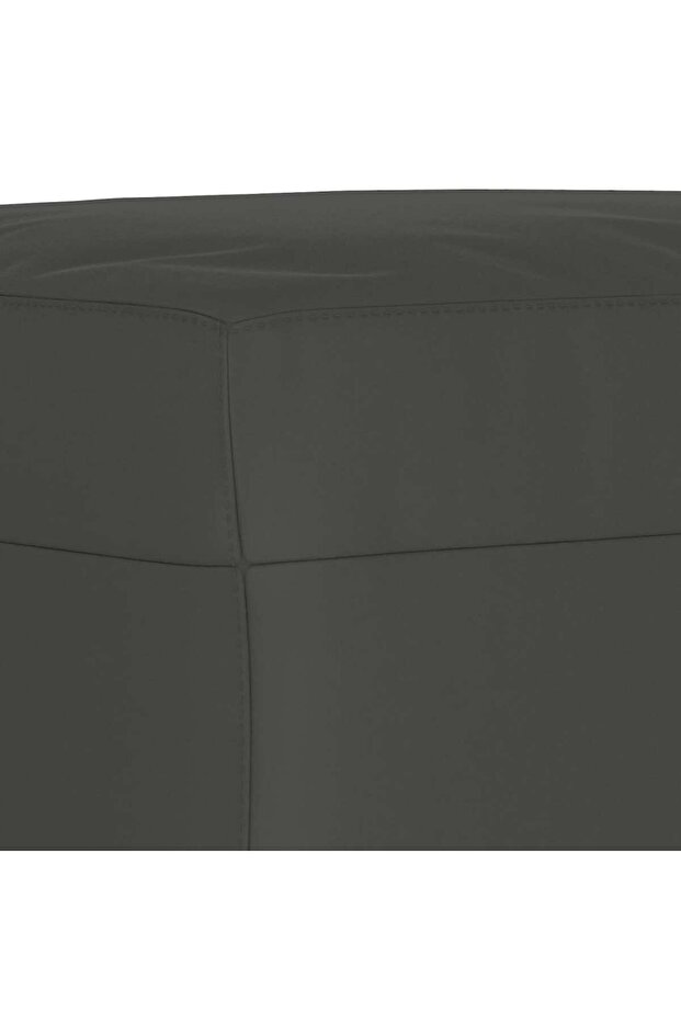 Bench, dark grey, 100x35x41 cm, microfiber - 5
