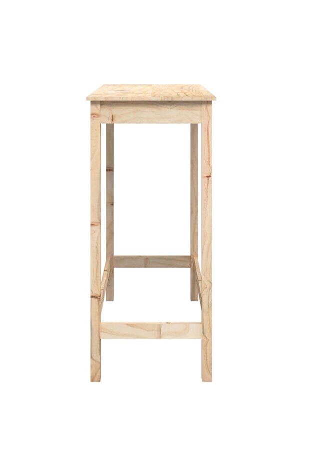 Bar table, 100x50x110 cm, solid pine wood - 6