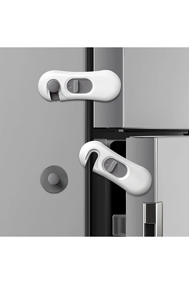 5-Pack Child Proof Refrigerator Lock with Adhesive, Baby Safety Cabinet Locks