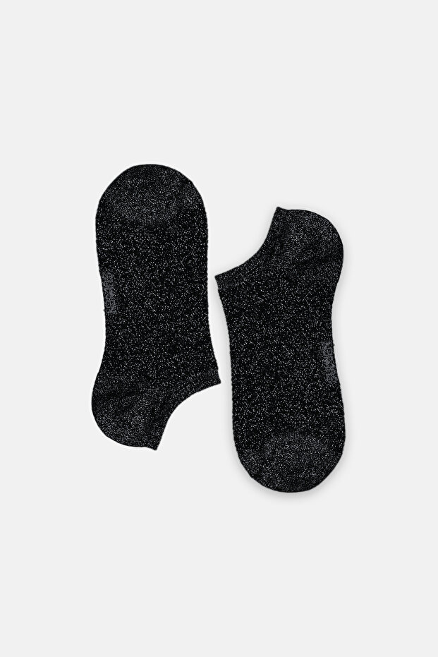 Chic Lurex Bootie Socks