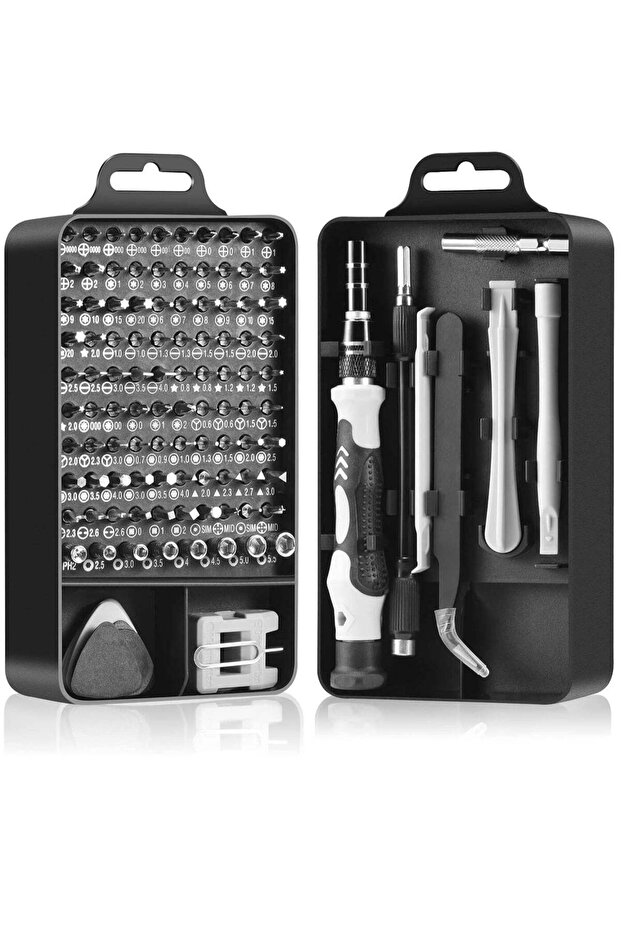 Arabest 115-in-1 Precision Screwdriver Set, Magnetic Repair Tool Kit ...