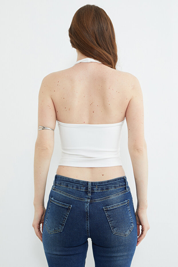 Halter Neck Blouse - 6