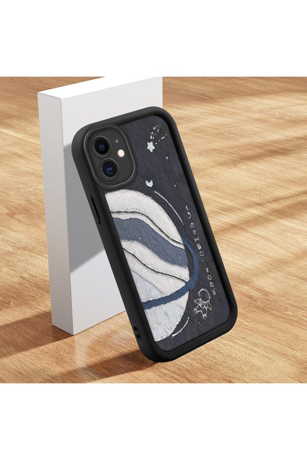 iPhone 12 Compatible Fashionable and Trendy Patterned Silicone Phone Case
