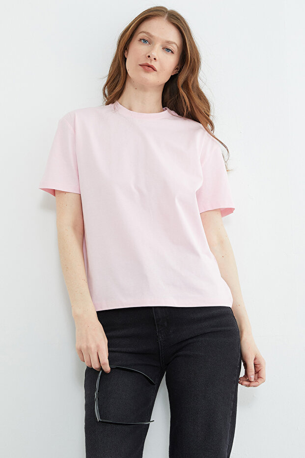 Μπλουζάκι Basic Crew Neck Oversize - 5